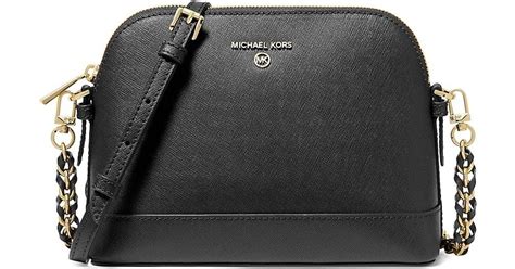 michael kors dome crossbody bag black|Michael Kors jet set dome.